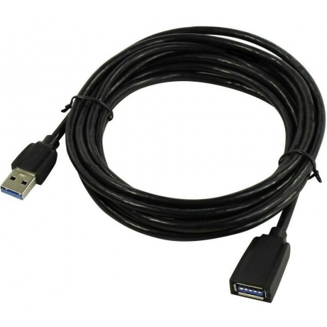 Кабель Vention USB 3.0 AM - AF 3.0m Black Edition VAS-A45-B300 - фото 2