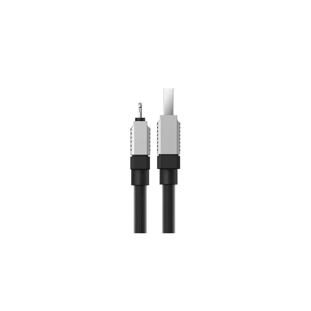 Кабель Baseus CoolPlay 2m Black (CAKW000501) miccell charging cable tpe usb to type c 1 2m grey vq d114 tc