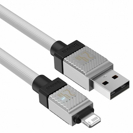 Кабель Baseus CoolPlay 2m White (CAKW000502) - фото 4