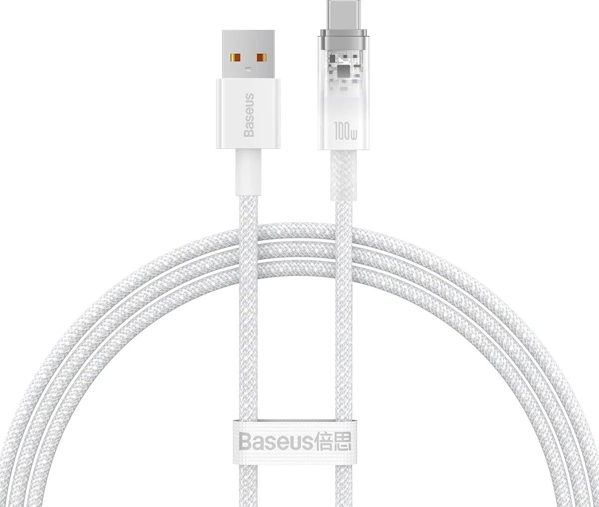 Кабель Baseus Explorer 1m White (CATS010402) кабель usb micro x39 1m 6a miami