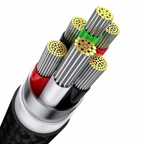 Кабель Baseus Flash Series II 1.2m Black (CASS030001) - фото 7