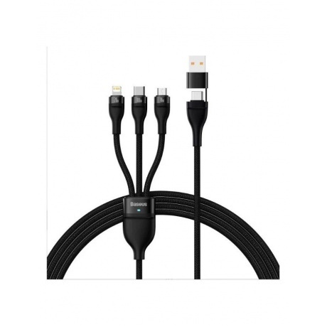 

Кабель Baseus Flash Series II 1.2m Black (CASS030101)