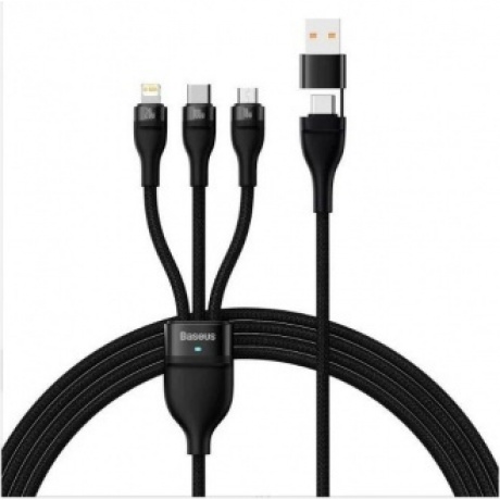 Кабель Baseus Flash Series II 1.2m Black (CASS030101)