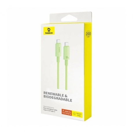 Кабель Baseus Habitat Natural Green (P10360202631-01) - фото 7