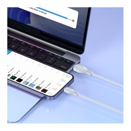 Кабель Baseus Pudding 2m Stellar White (P10355700221-01) - фото 5