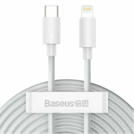 Кабель Baseus Simple Wisdom White (TZCATLZJ-02)