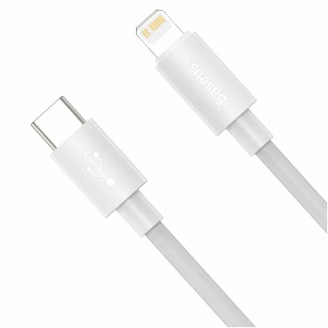 Кабель Baseus Simple Wisdom White (TZCATLZJ-02) - фото 2
