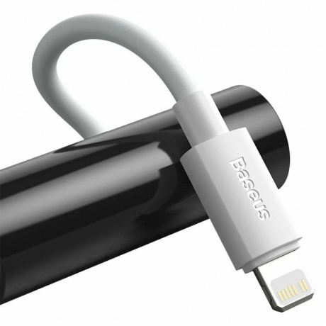 Кабель Baseus Simple Wisdom White (TZCATLZJ-02) - фото 3