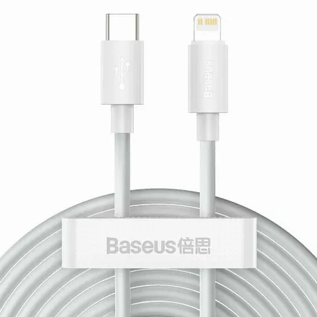 Кабель Baseus Simple Wisdom White (TZCATLZJ-02)