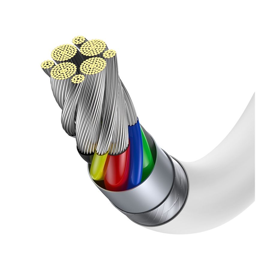 Кабель Baseus Superior 1m White (CATYS-B02) - фото 5