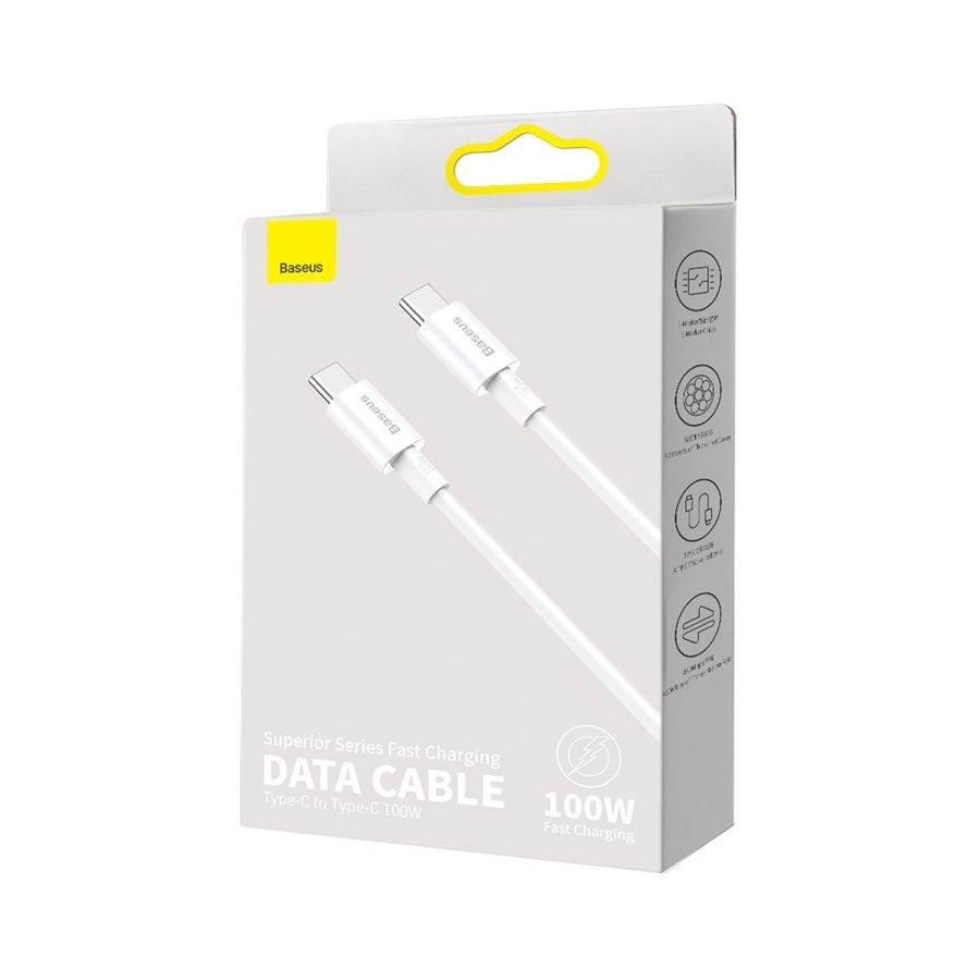 Кабель Baseus Superior 1m White (CATYS-B02) - фото 8