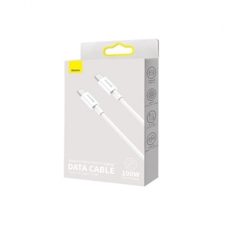Кабель Baseus Superior 2m White (CATYS-C02) - фото 4