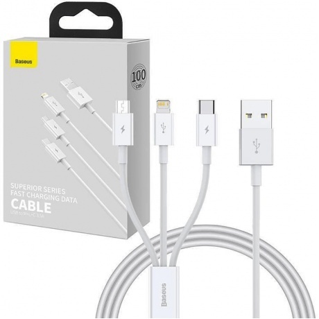 

Кабель Baseus Superior Stellar White (P10320105221-01)