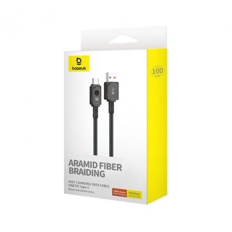 Кабель Baseus Unbreakable 1m Cluster Black (P10355800111-00) - фото 5