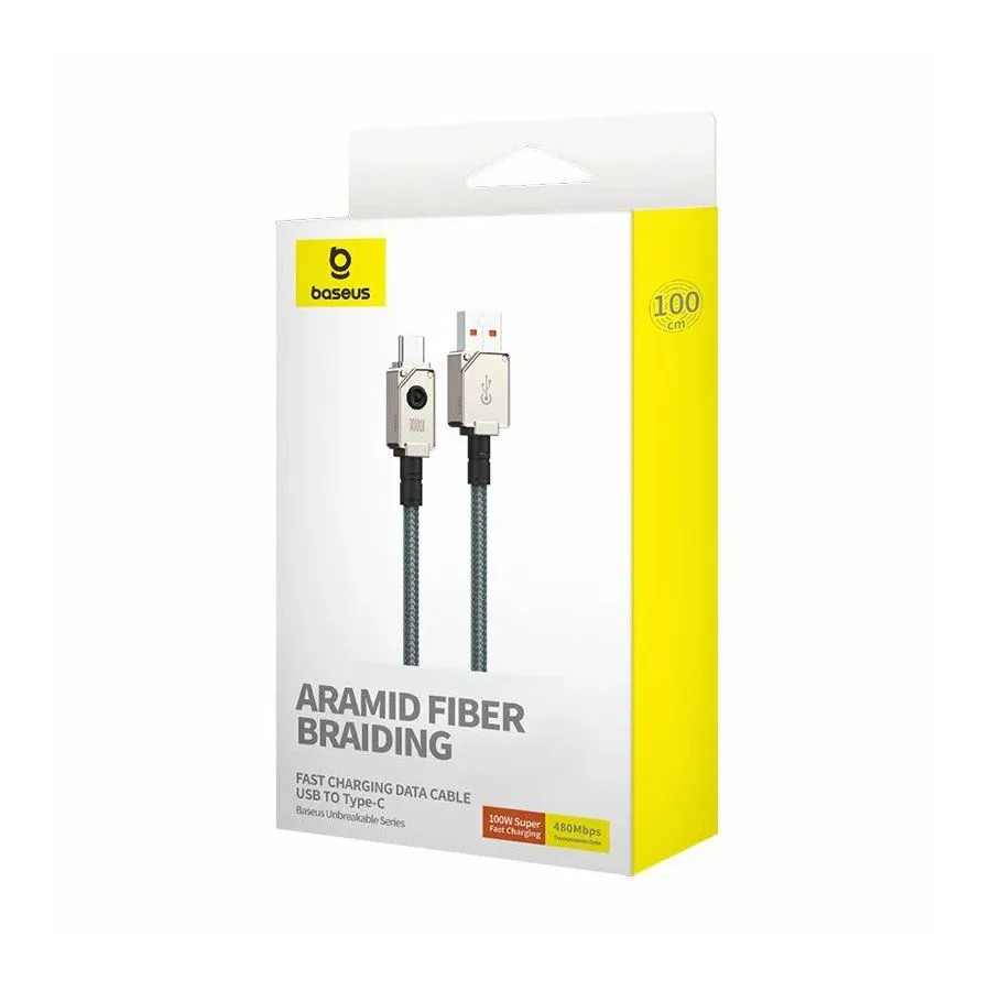 Кабель Baseus Unbreakable 1m Stellar White (P10355801221-00) - фото 7