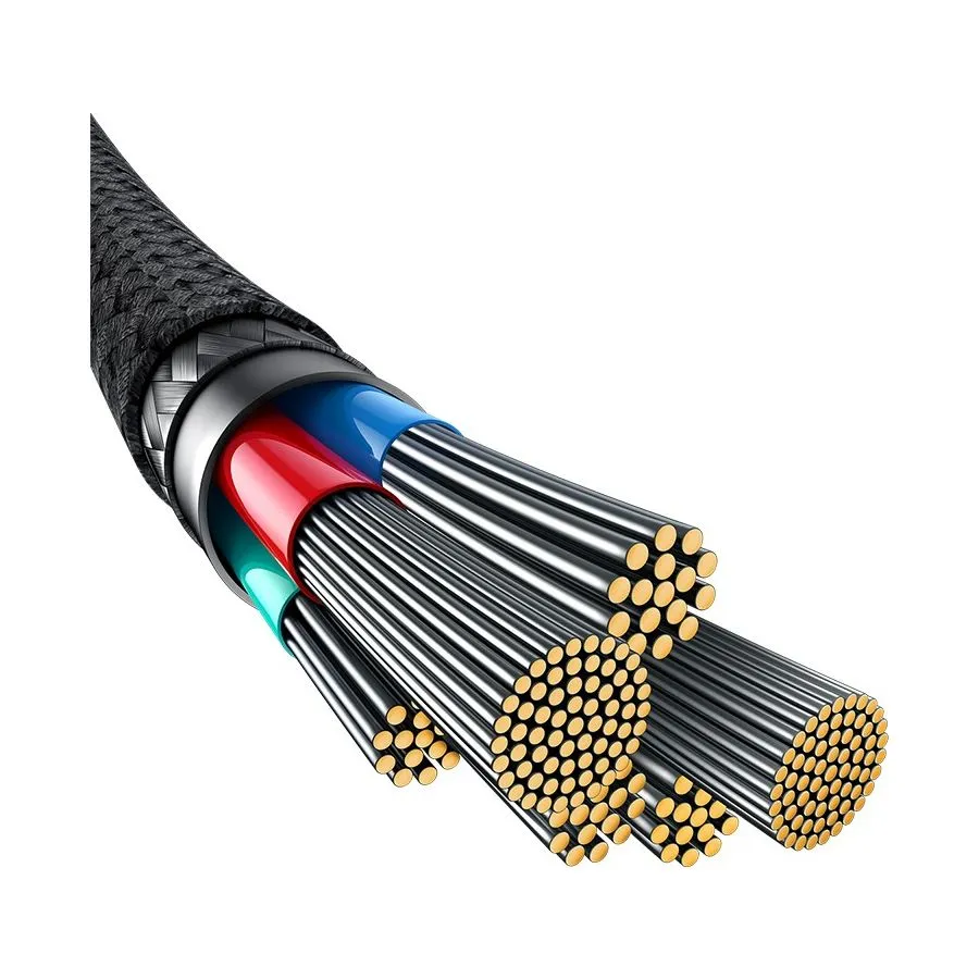 Кабель Baseus Unbreakable 2m Cluster Black (P10355800111-01) - фото 4