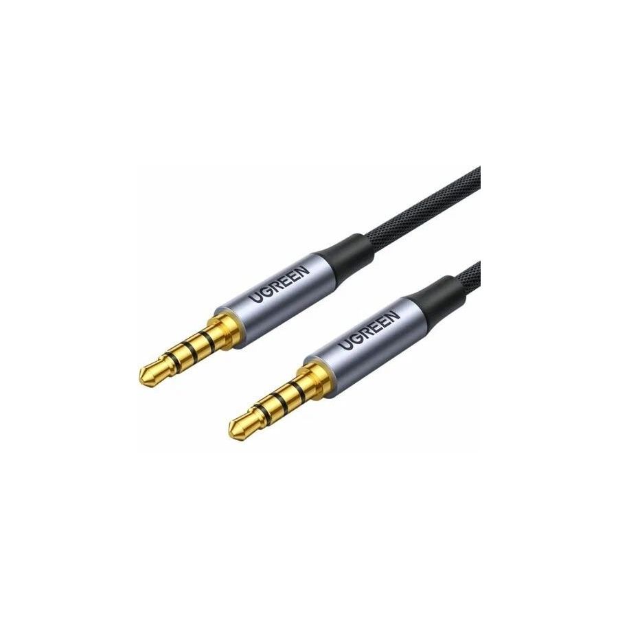 Кабель UGREEN AV183-20782 Black кабель для наушников shanling short balanced cable mmcx 2 5 mm el2