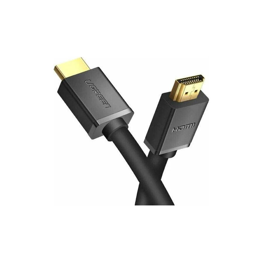 Кабель UGREEN HD104-10114 Black (10114) 1 5m1080p hdtv hdmi совместимый штекер на 3 rca аудио видео av кабель адаптер конвертер соединительный кабель для hdtv