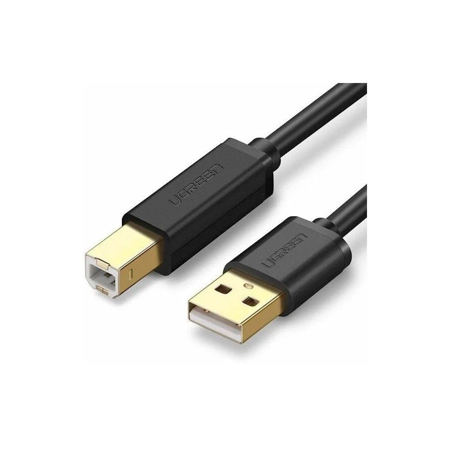 Кабель UGREEN US135-10352 Black синий usb кабель для принтера aarduno 2560 due por micro mini кабель передачи данных для принтера