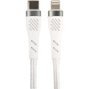 Кабель Perfeo C1004 USB Type C вилка - Lightning 1 м 60W white