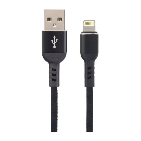 Кабель Perfeo I4316 USB 2.0 А вилка - Lightning 1 м black box - фото 1