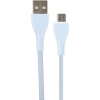 Кабель Perfeo U4022 USB A вилка - Micro USB вилка 1 м 2.4A blue