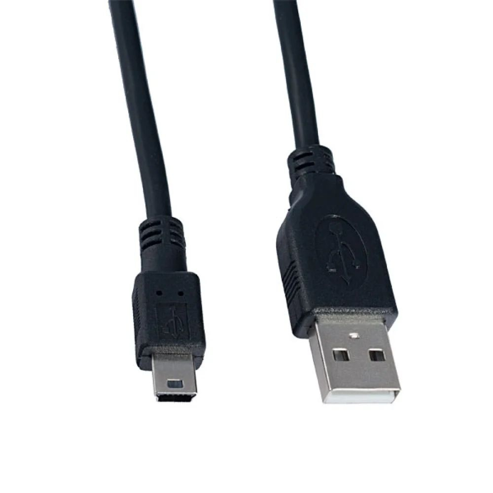 Кабель Perfeo U4305 USB 2.0 A вилка - Mini USB вилка 5 м black, цвет черный