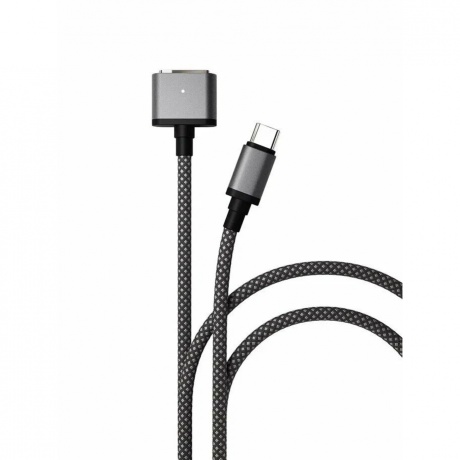 Дата-кабель VLP Cable USB C - MagSafe, 2.0м, космический серый - фото 1