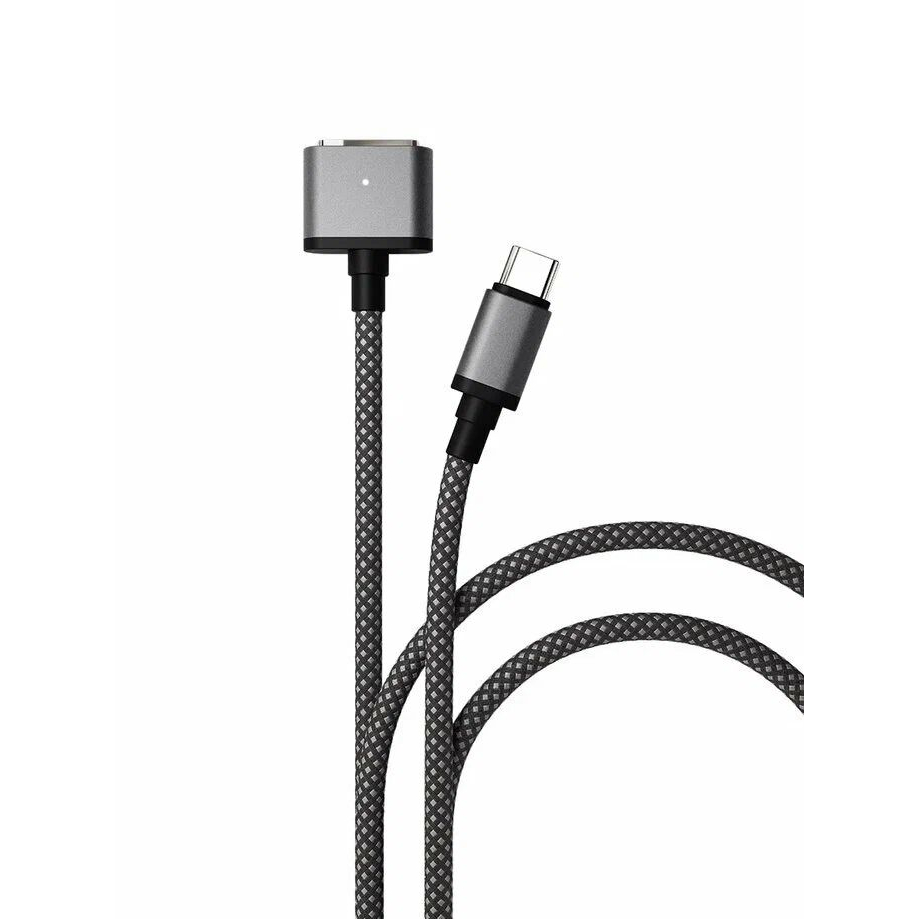 Дата-кабель VLP Cable USB C - MagSafe, 2.0м, космический серый
