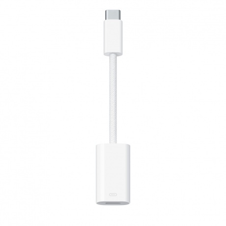 

Адаптер Apple USB-C to Lightning MUQX3FE/A, Белый