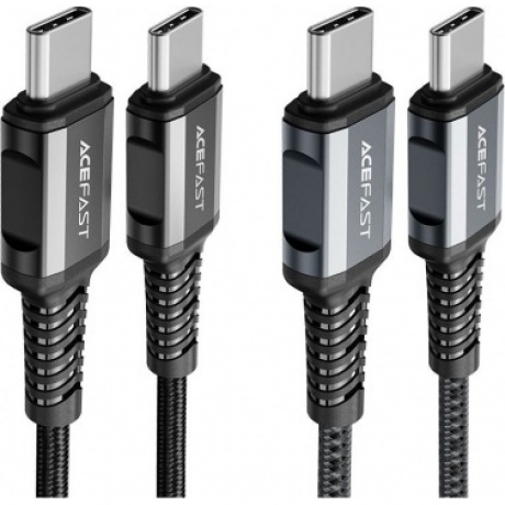Кабель ACEFAST C1-03 USB-C to USB-C черный - фото 4