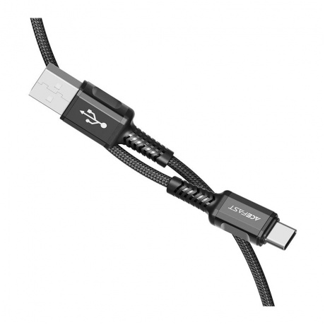 Кабель ACEFAST C1-04 USB-A to USB-C черный - фото 1