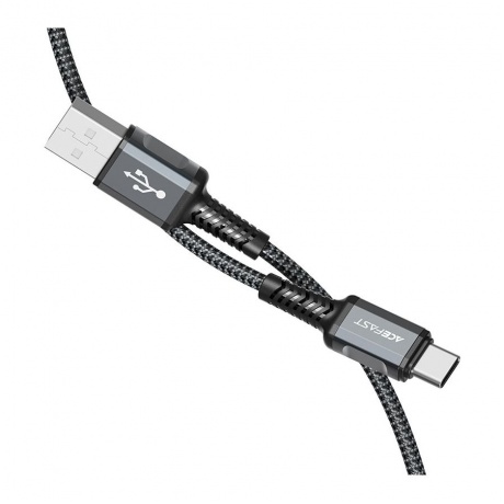 Кабель ACEFAST C1-04 USB-A to USB-C черный - фото 2
