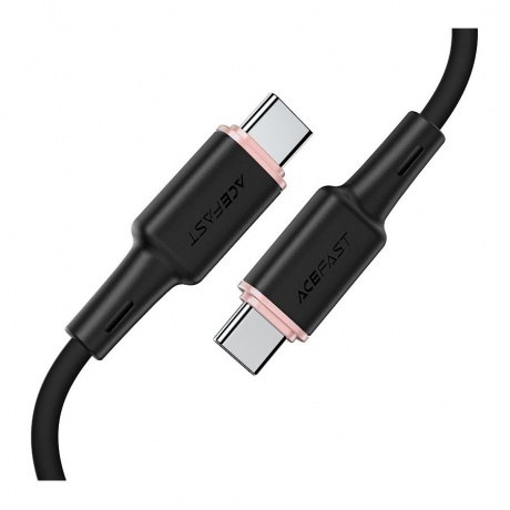 Кабель ACEFAST C2-03 USB-C to USB-C zinc alloy черный - фото 1