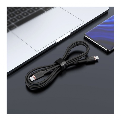 Кабель ACEFAST C2-03 USB-C to USB-C zinc alloy черный - фото 3