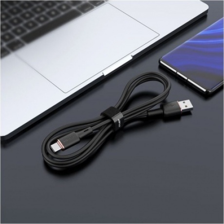 Кабель ACEFAST C2-04 USB-A to USB-C zinc alloy черный - фото 2