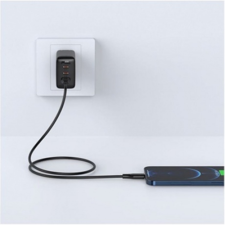 Кабель ACEFAST C3-02 USB-A to Lightning TPE черный - фото 2