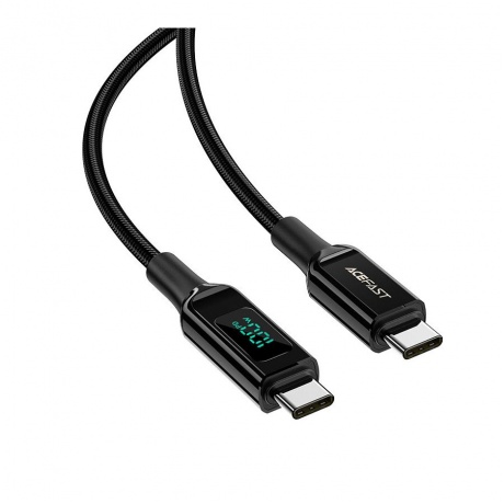 Кабель ACEFAST C6-03 USB-C to USB-C 100W черный - фото 1