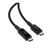 Кабель ACEFAST C6-03 USB-C to USB-C 100W черный