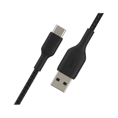 Кабель Belkin BoostCharge USB-A to USB-C Braided Cable. Длина: 2м. черный - фото 4