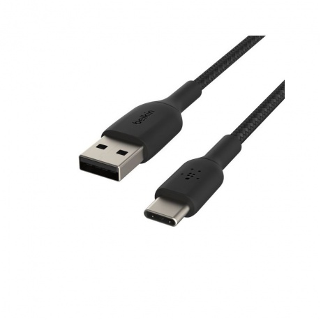 Кабель Belkin BoostCharge USB-A to USB-C Braided Cable. Длина: 2м. черный - фото 5
