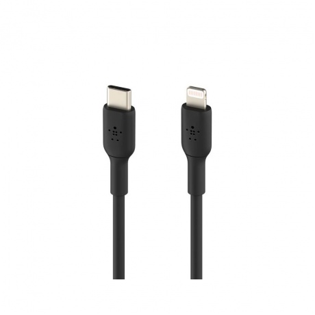 Кабель Belkin BoostCharge USB-C to Lightning Cable. Длина: 1м. черный - фото 1