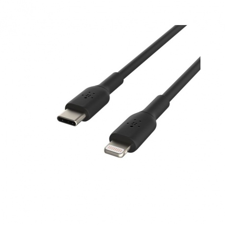 Кабель Belkin BoostCharge USB-C to Lightning Cable. Длина: 1м. черный - фото 3