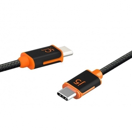Кабель j5create USB-C на USB-C с двойной нейлоновой оплёткой. - фото 2