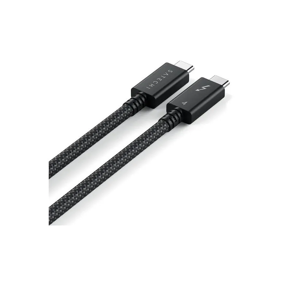 Кабель Satechi Thunderbolt 4 Pro Cable. Длина: 1м. Цвет: черный - фото 3
