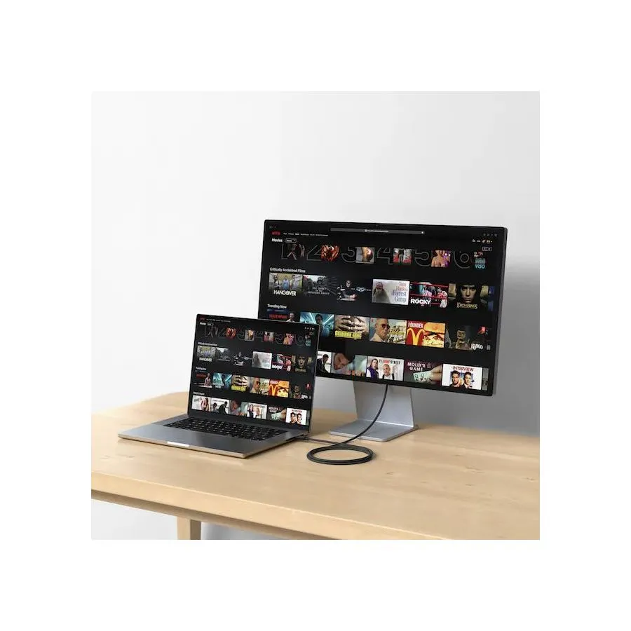 Кабель Satechi Thunderbolt 4 Pro Cable. Длина: 1м. Цвет: черный - фото 4