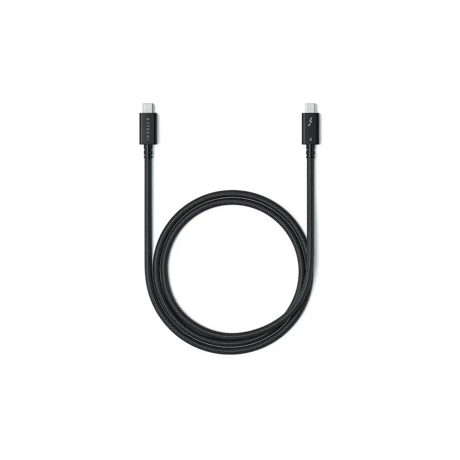 Кабель Satechi Thunderbolt 4 Pro Cable. Длина: 1м. Цвет: черный - фото 5
