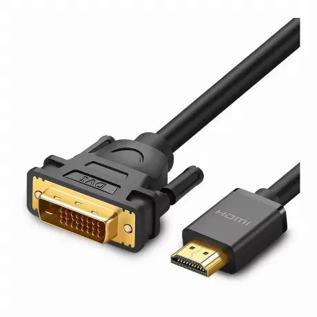 Кабель UGREEN HD106 (11150) HDMI Male To DVI(24+1) Round Cable ч...