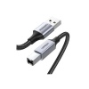 Кабель UGREEN US369 (80801) USB-A Male to USB-B 2.0 Printer Cabl...