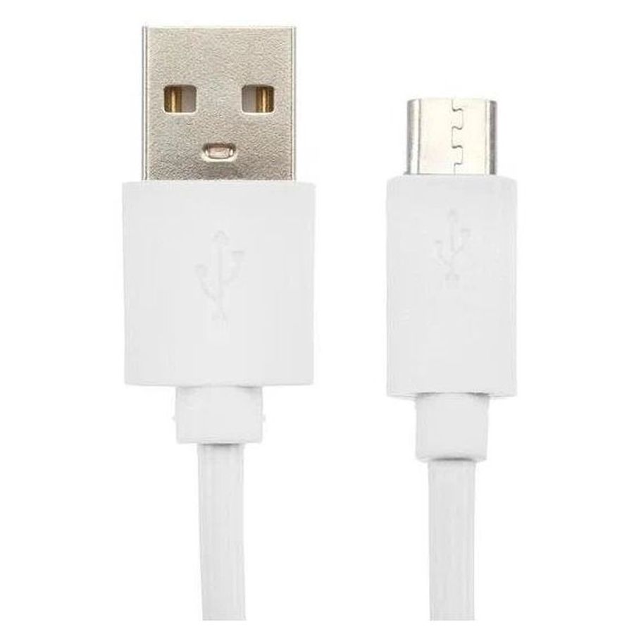 Дата-кабель Red Line USB - micro USB, 2А, PVC, 1м, белый (УТ000036397) кабель ritmix rcc 416 usb micro usb metal grey